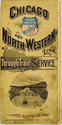 CHICAGO & NORTH-WESTERN / UNION PACIFIC TIMETABLE