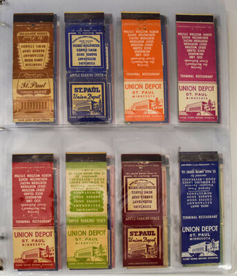 MATCHBOOK COVERS