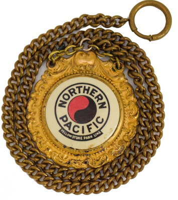 NORTHERN PACIFIC WATCH FOB