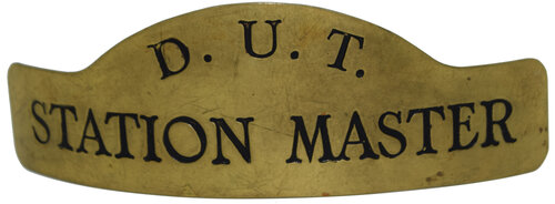 DUT STATION MASTER BADGE