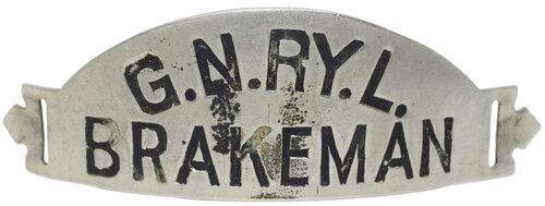 GNRYL BRAKEMAN BADGE