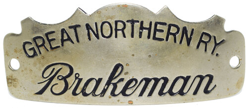 GREAT NORTHERN RY BADGE