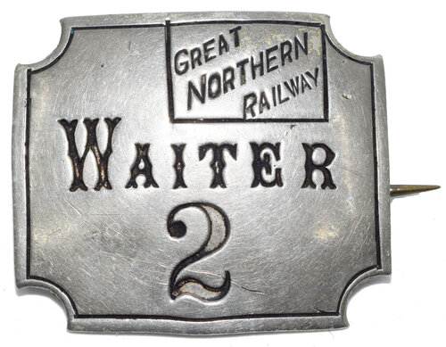 GREAT NORTHERN RAILWAY BADGE