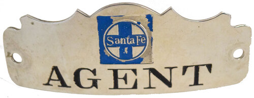 SANTA FE AGENT BADGE