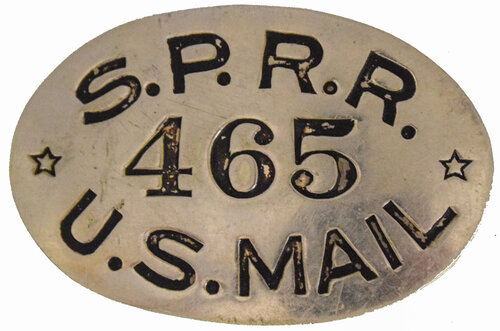 SPRR US MAIL BADGE