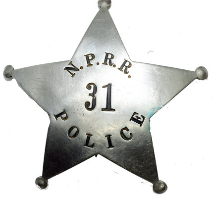 NPRR 31 POLICE BADGE