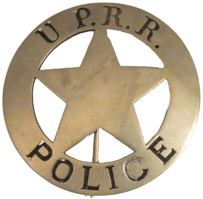 UPRR POLICE BADGE