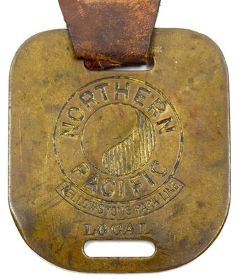 NORTHERN PACIFIC BAGGAGE TAG