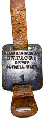 UN PAC RY BAGGAGE TAG