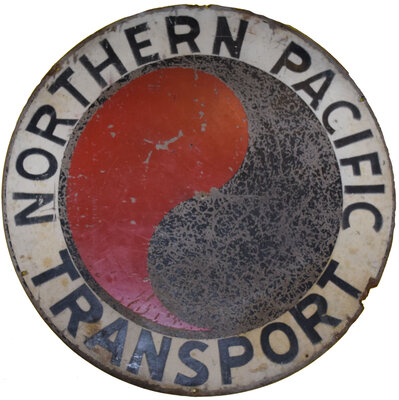 NORTHERN PACIFIC TRANSPORT SIGN