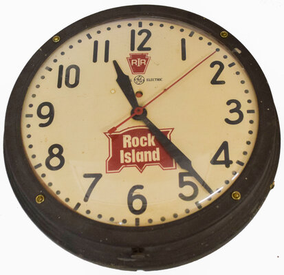 ROCK ISLAND CLOCK