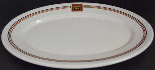 CB&Q ARISTOCRAT PLATTER