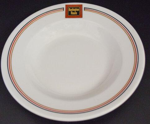 CB&Q ARISTOCRAT SOUP PLATE