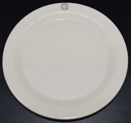 CB&Q DUBUQUE DINNER PLATE