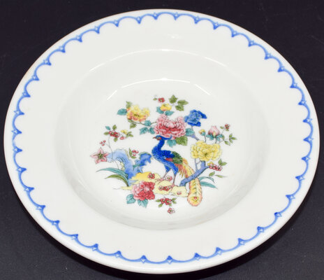 CMSTP&P PEACOCK SOUP PLATE