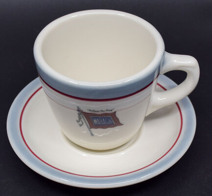 WABASH BANNER CUP & SAUCER