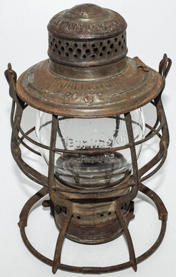 BURLINGTON ROUTE LANTERN