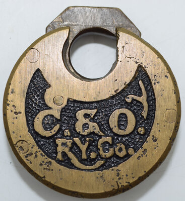 C&O RY CO LOCK