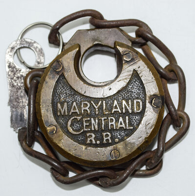 MARYLAND CENTRAL RR LOCK