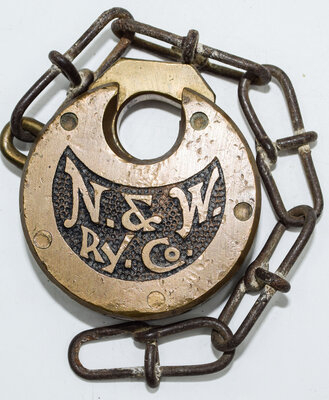 N&WRY CO LOCK