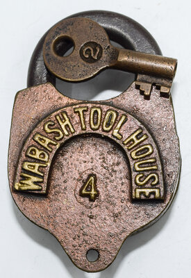 WABASH TOOL HOUSE 4 LOCK