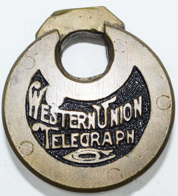 WESTERN UNION TELEGRAPH LOCK