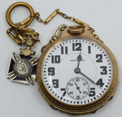 HAMILTON POCKET WATCH