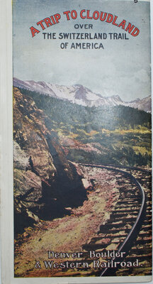 DENVER BOULDER & WESTERN BROCHURE