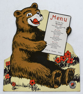 NORTHERN PACIFIC MENU