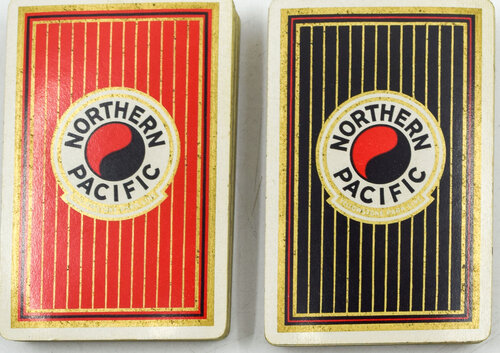 NORTHERN PACIFIC PLAYING CARDS