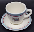 WABASH BANNER CUP & SAUCER
