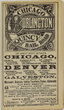 CHICAGO BURLINGTON & QUINCY BROCHURE