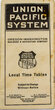 UNION PACIFIC SYSTEM TIMETABLE