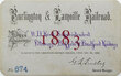 BURLINGTON & LAMOILLE RAILROAD PASS