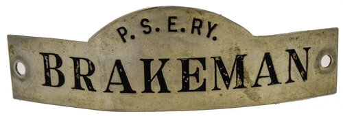 PSE RY BRAKEMAN BADGE