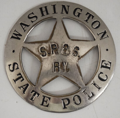 SP&S RY WASHINGTON STATE POLICE