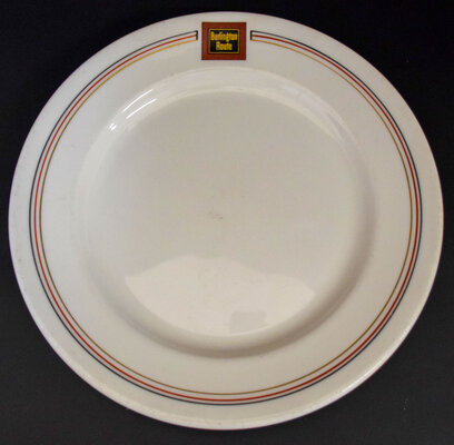 CB&Q ARISTOCRAT DINNER PLATE