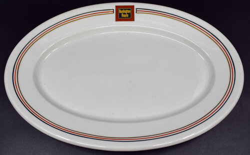 CB&Q ARISTOCRAT OVAL PLATTER