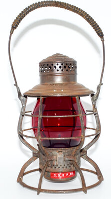 CO&P RY LANTERN