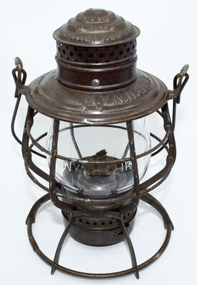 NYNH&H RR LANTERN