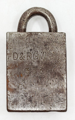 D&RGW LOCK