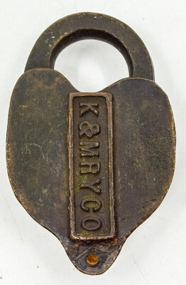 K&M RY CO LOCK