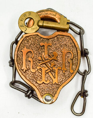 L&N RR LOCK