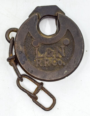 L&N RR CO LOCK