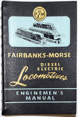 FAIRBANKS  MORSE ENGINEMANS MANUAL