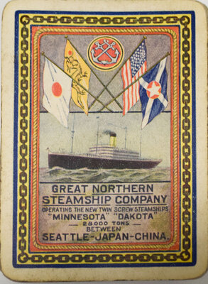 GREAT NORTHERN STEAMSHIP COMPANY CARDS