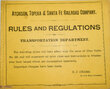 AT&SF RULES & REGULATIONS