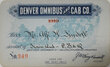 DENVER OMNIBUS & CAB CO PASS