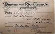 DENVER & RIO GRANDE RR CO PASS