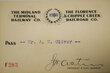 MIDLAND TERMINAL RY CO / FLORENCE & CRIPPLE CREEK RR CO PASS